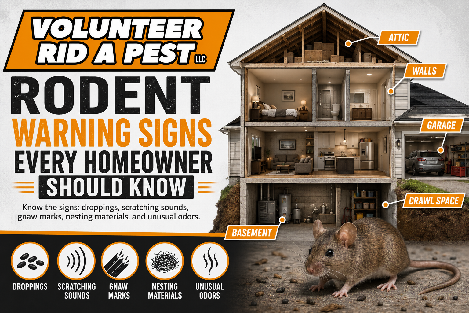 Rodent Warning Signs Every Homeowner Should Know