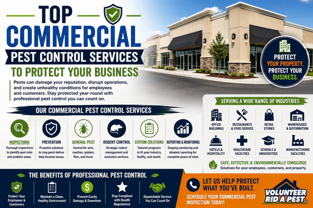 Top Commercial Pest Control Services to Protect Your Business
