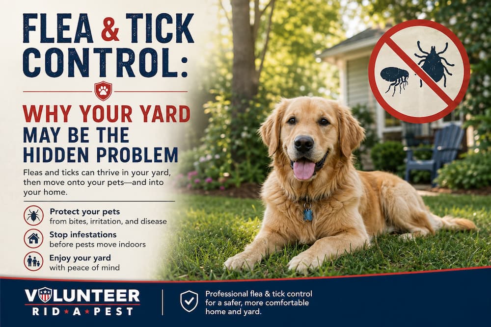Flea and Tick Control: Why Your Yard May Be the Hidden Problem