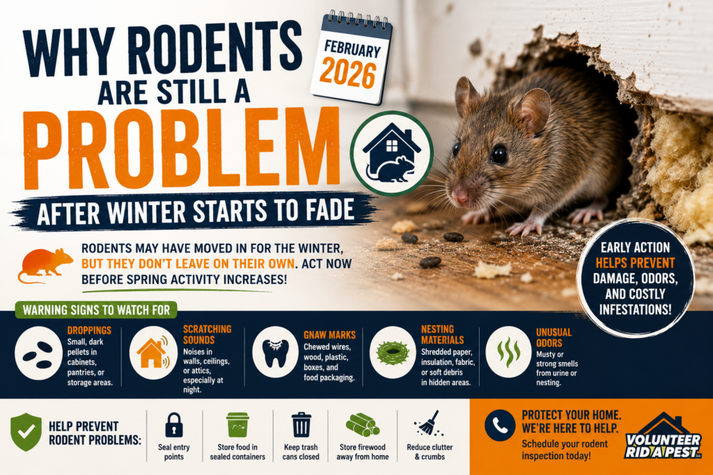 Why Rodents Are Still a Problem After Winter Starts to Fade