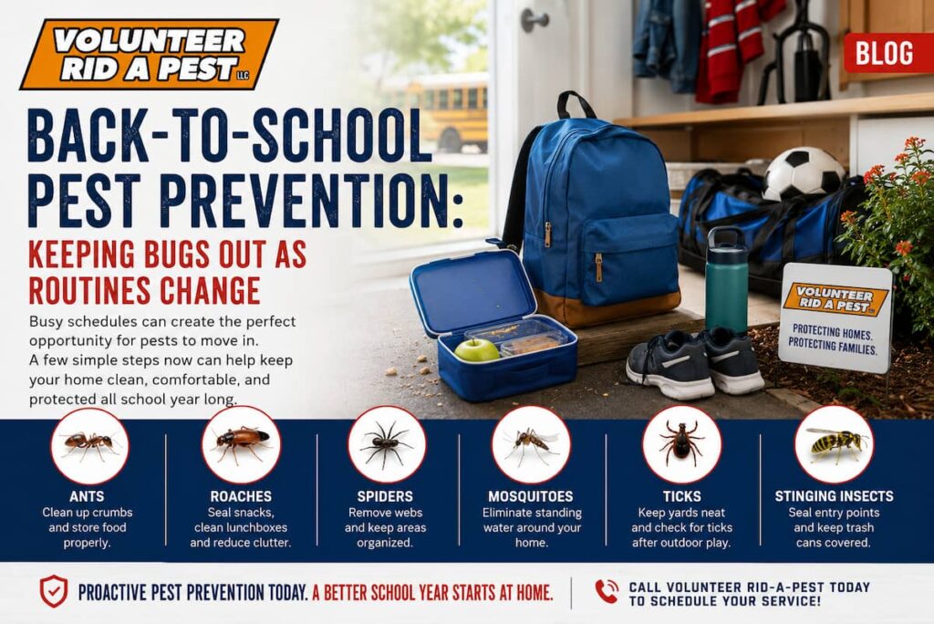 Back-to-School Pest Prevention: Keeping Bugs Out as Routines Change