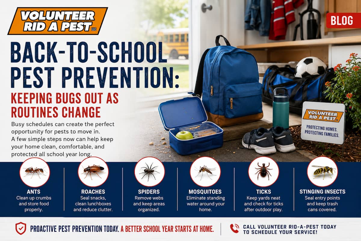Back-to-School Pest Prevention: Keeping Bugs Out as Routines Change